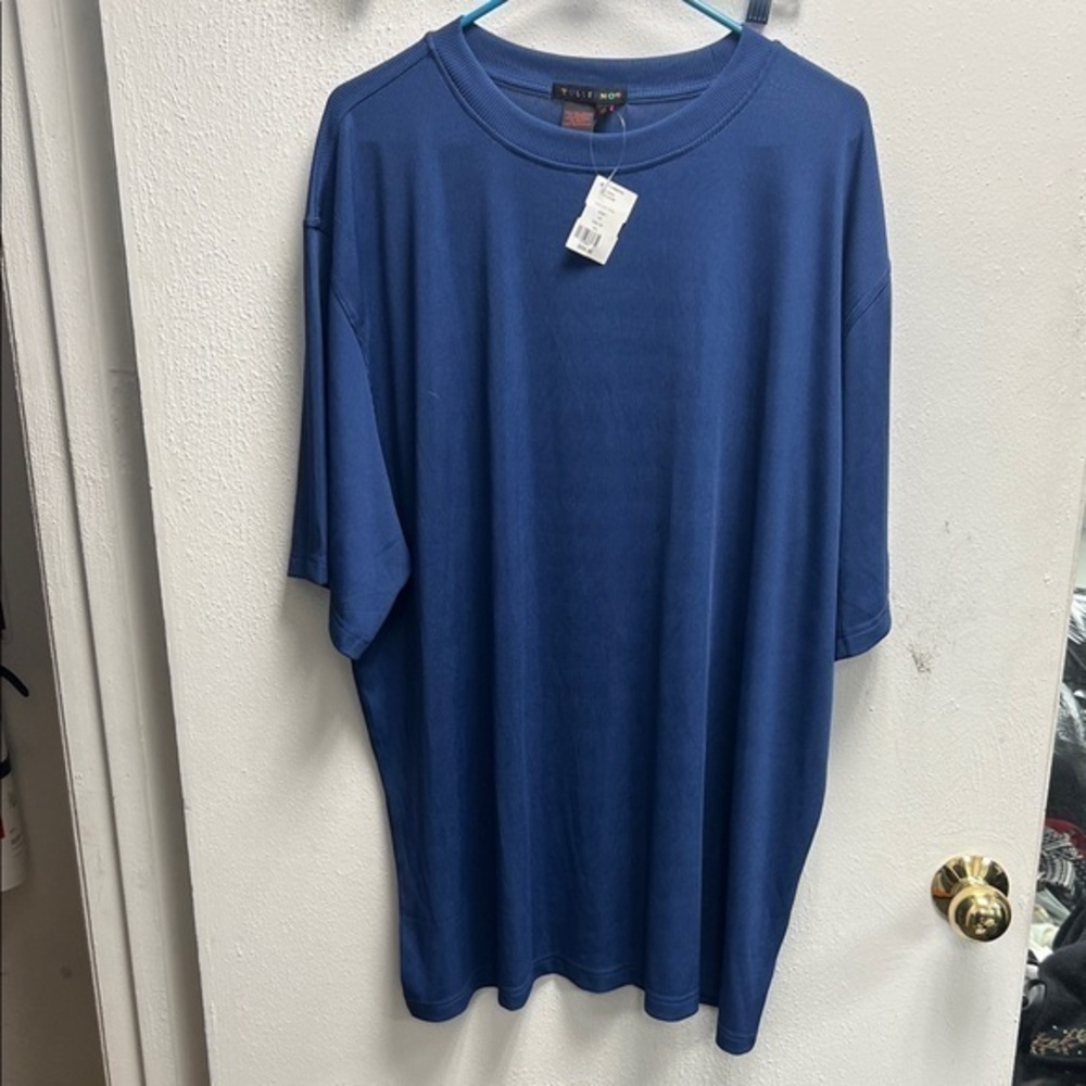 Stylish Blue Short Sleeve Women's Tee
